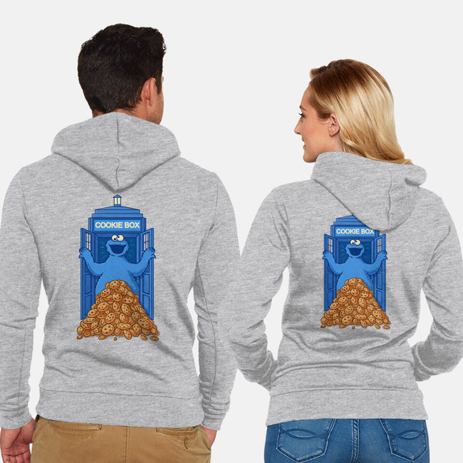 Cookie Box-Unisex-Zip-Up-Sweatshirt-erion_designs