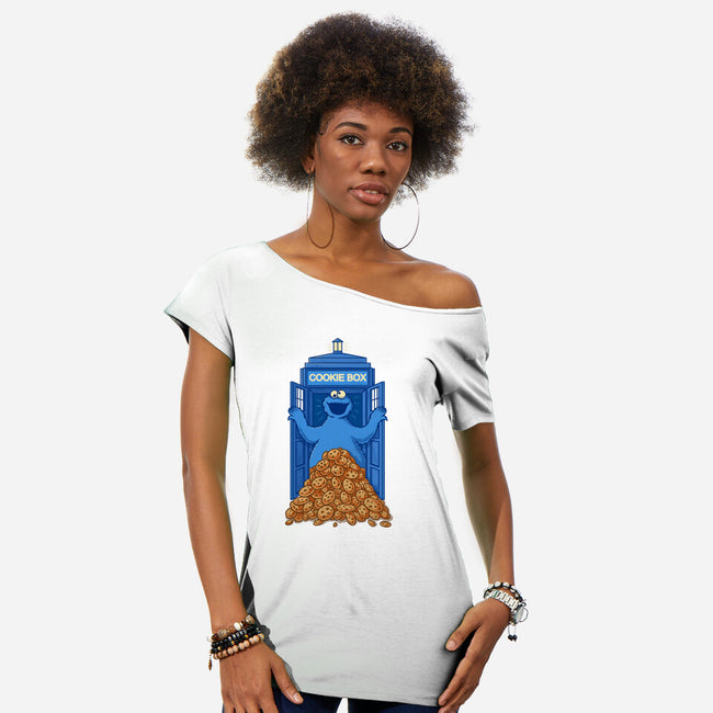 Cookie Box-Womens-Off Shoulder-Tee-erion_designs