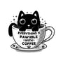 Everything Is Pawsible-None-Polyester-Shower Curtain-erion_designs