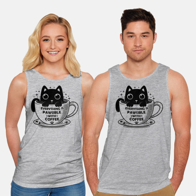 Everything Is Pawsible-Unisex-Basic-Tank-erion_designs