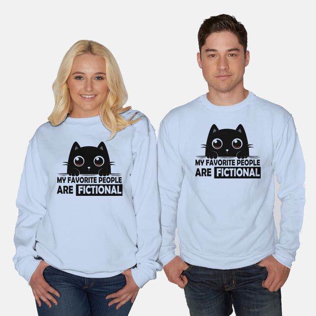 Fictional People-Unisex-Crew Neck-Sweatshirt-erion_designs