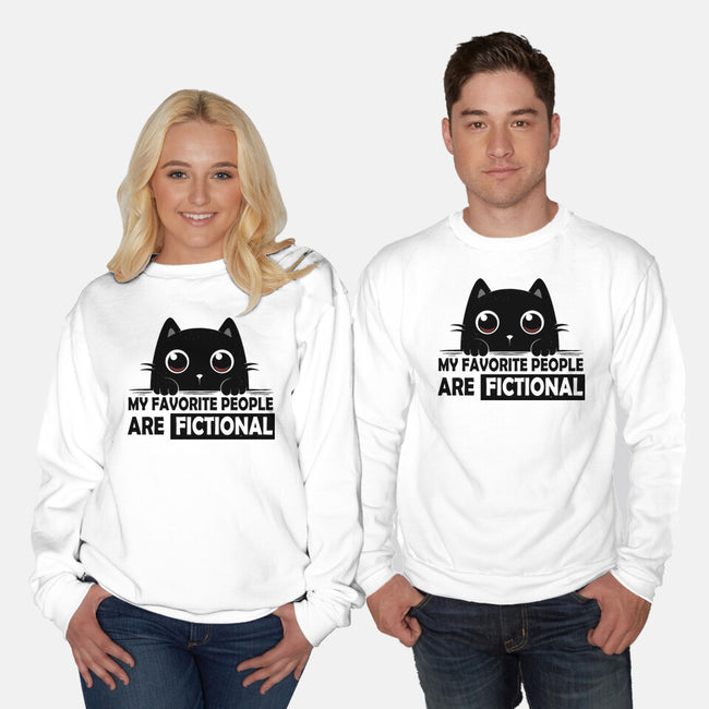 Fictional People-Unisex-Crew Neck-Sweatshirt-erion_designs