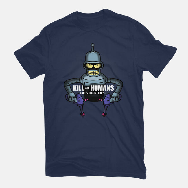 Bender Ops-Unisex-Basic-Tee-Barbadifuoco