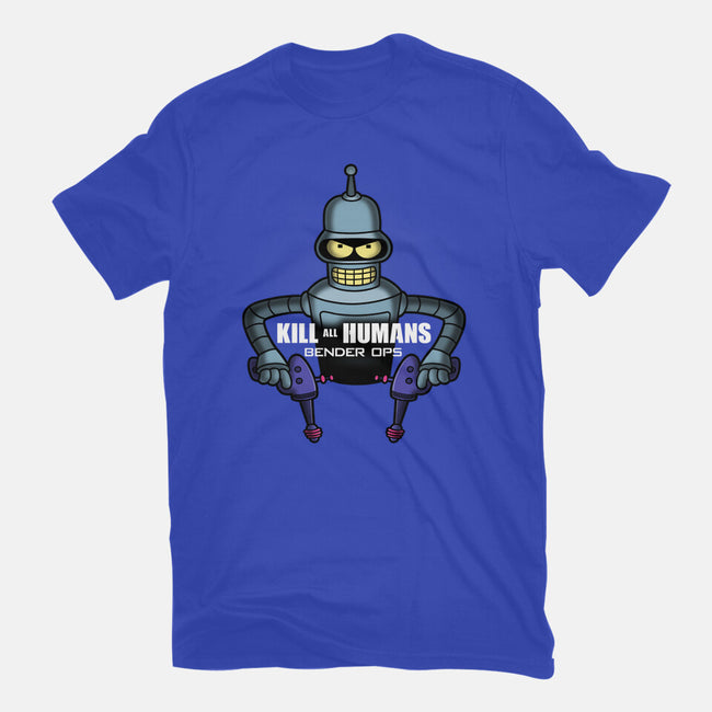 Bender Ops-Unisex-Basic-Tee-Barbadifuoco