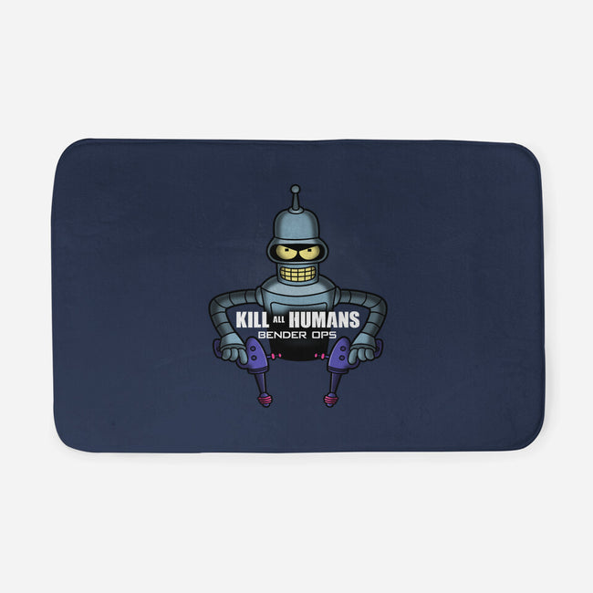 Bender Ops-None-Memory Foam-Bath Mat-Barbadifuoco