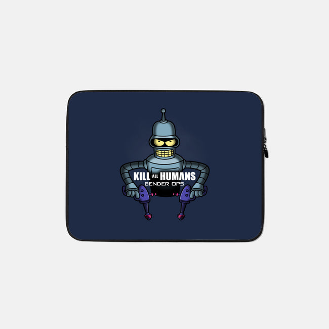 Bender Ops-None-Zippered-Laptop Sleeve-Barbadifuoco