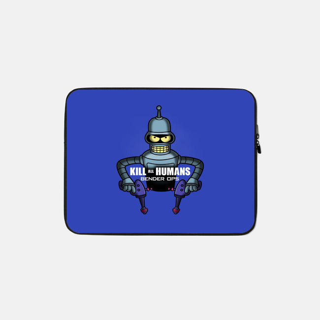 Bender Ops-None-Zippered-Laptop Sleeve-Barbadifuoco