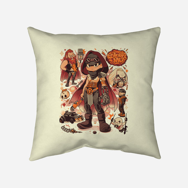 Sand And Fire-None-Non-Removable Cover w Insert-Throw Pillow-Bruno Mota