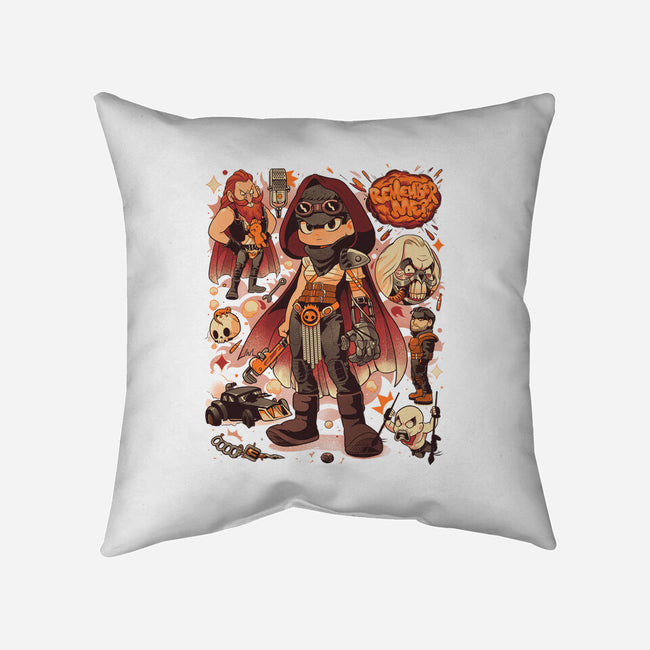 Sand And Fire-None-Non-Removable Cover w Insert-Throw Pillow-Bruno Mota