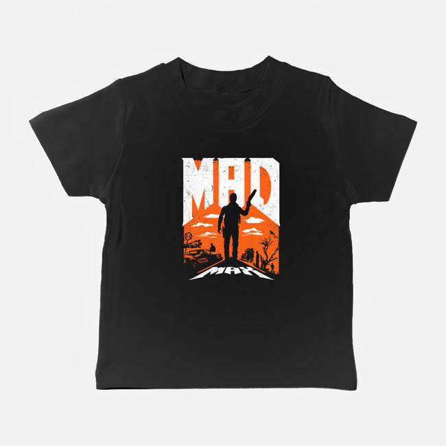 Mad Max 79-Baby-Basic-Tee-rocketman_art