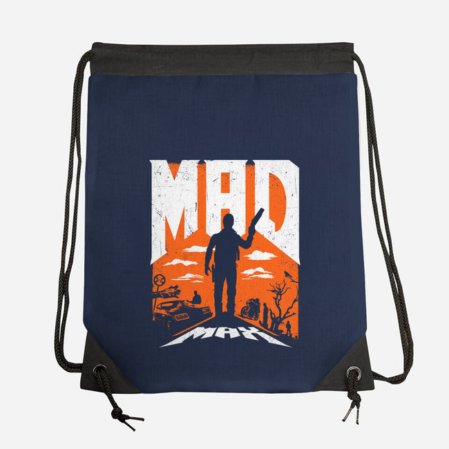 Mad Max 79-None-Drawstring-Bag-rocketman_art