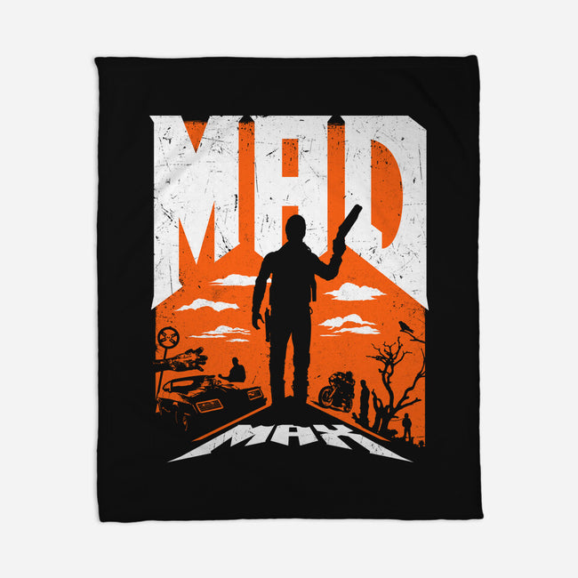 Mad Max 79-None-Fleece-Blanket-rocketman_art