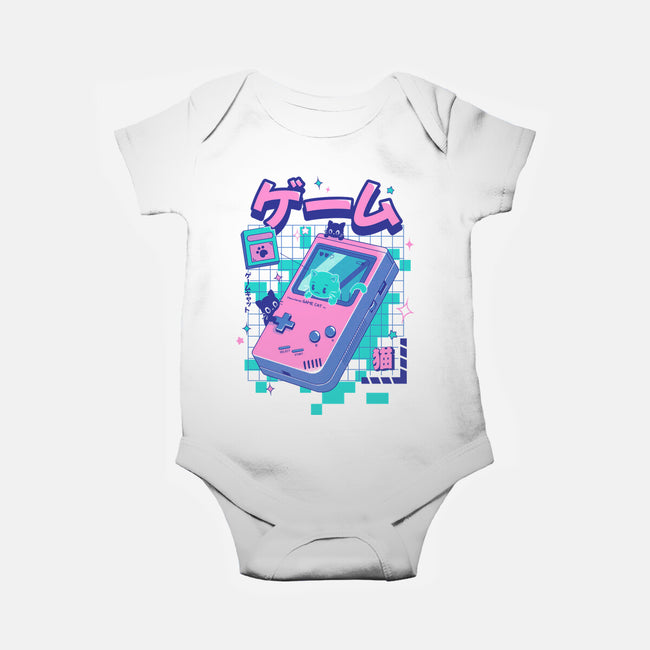 Game Cat-Baby-Basic-Onesie-Yuri Santos Art