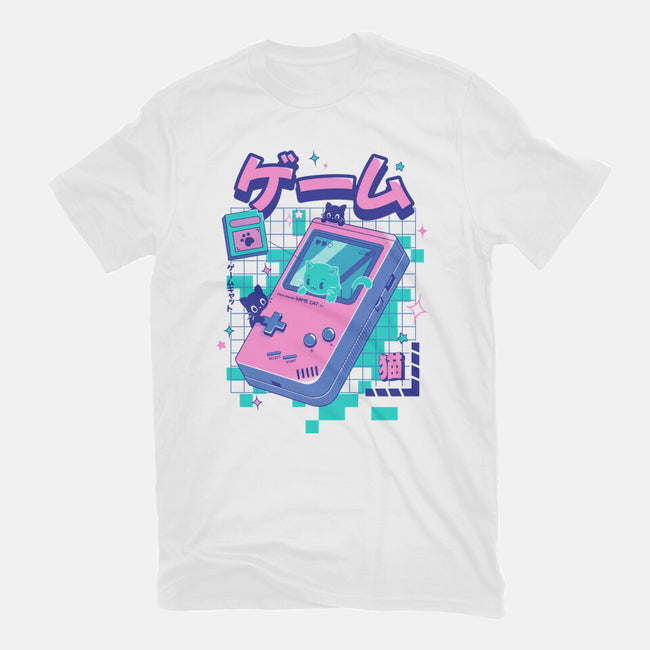 Game Cat-Mens-Heavyweight-Tee-Yuri Santos Art