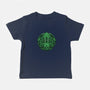 Green Cosmic Octopus-Baby-Basic-Tee-Astrobot Invention