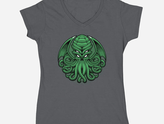 Green Cosmic Octopus