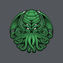 Green Cosmic Octopus-None-Memory Foam-Bath Mat-Astrobot Invention