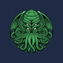 Green Cosmic Octopus-None-Fleece-Blanket-Astrobot Invention