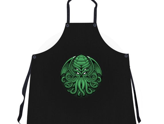 Green Cosmic Octopus