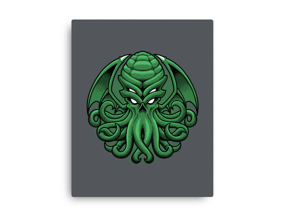 Green Cosmic Octopus