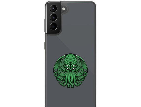 Green Cosmic Octopus