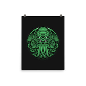 Green Cosmic Octopus