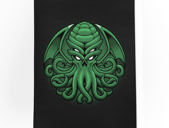 Green Cosmic Octopus