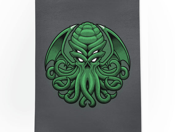 Green Cosmic Octopus