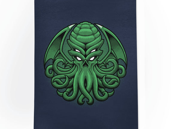 Green Cosmic Octopus