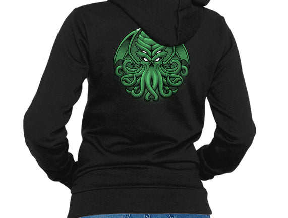 Green Cosmic Octopus