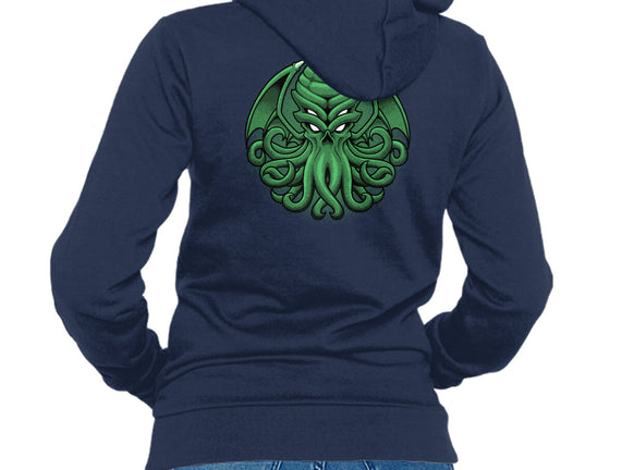 Green Cosmic Octopus