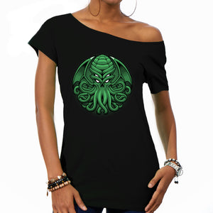 Green Cosmic Octopus