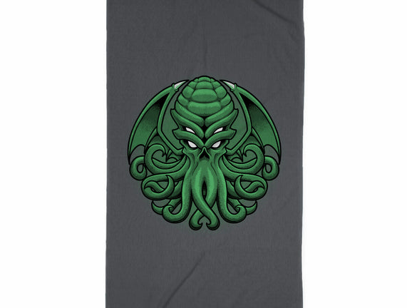 Green Cosmic Octopus