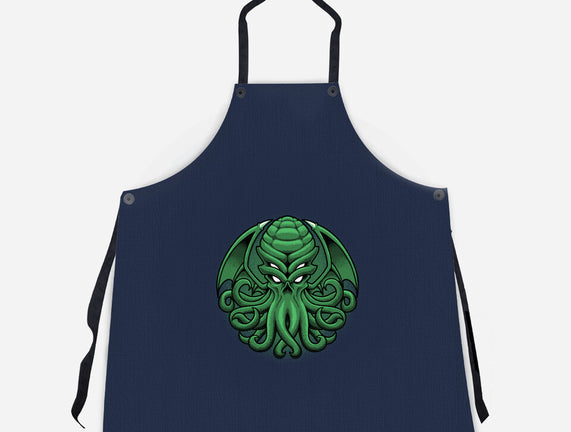 Green Cosmic Octopus