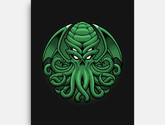 Green Cosmic Octopus