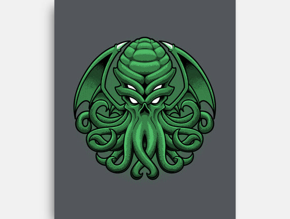 Green Cosmic Octopus