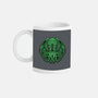 Green Cosmic Octopus-None-Mug-Drinkware-Astrobot Invention