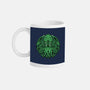 Green Cosmic Octopus-None-Mug-Drinkware-Astrobot Invention