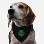 Green Cosmic Octopus-Dog-Adjustable-Pet Collar-Astrobot Invention