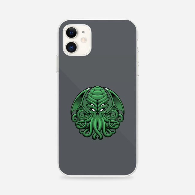 Green Cosmic Octopus-iPhone-Snap-Phone Case-Astrobot Invention