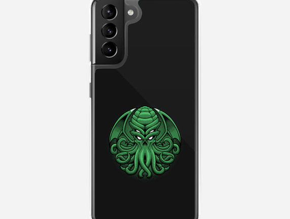 Green Cosmic Octopus