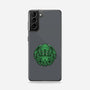 Green Cosmic Octopus-Samsung-Snap-Phone Case-Astrobot Invention