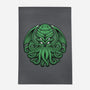 Green Cosmic Octopus-None-Indoor-Rug-Astrobot Invention