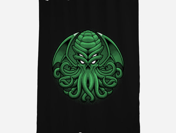 Green Cosmic Octopus