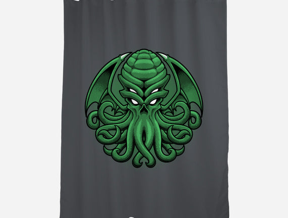 Green Cosmic Octopus