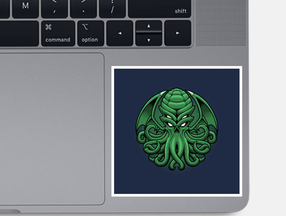 Green Cosmic Octopus