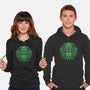 Green Cosmic Octopus-Unisex-Pullover-Sweatshirt-Astrobot Invention