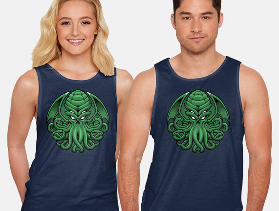 Green Cosmic Octopus