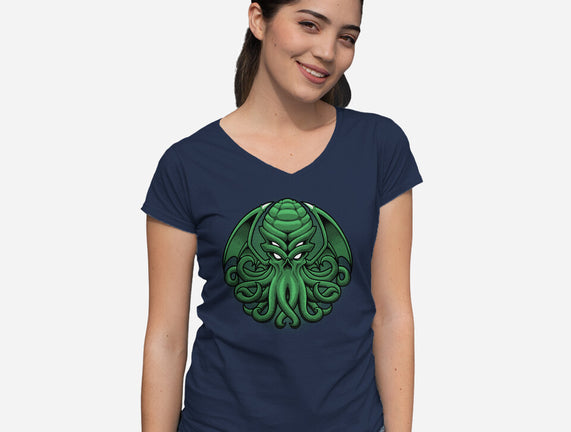 Green Cosmic Octopus