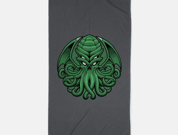 Green Cosmic Octopus